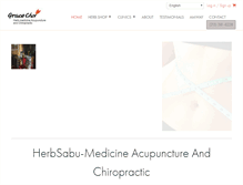Tablet Screenshot of herbsabu.com